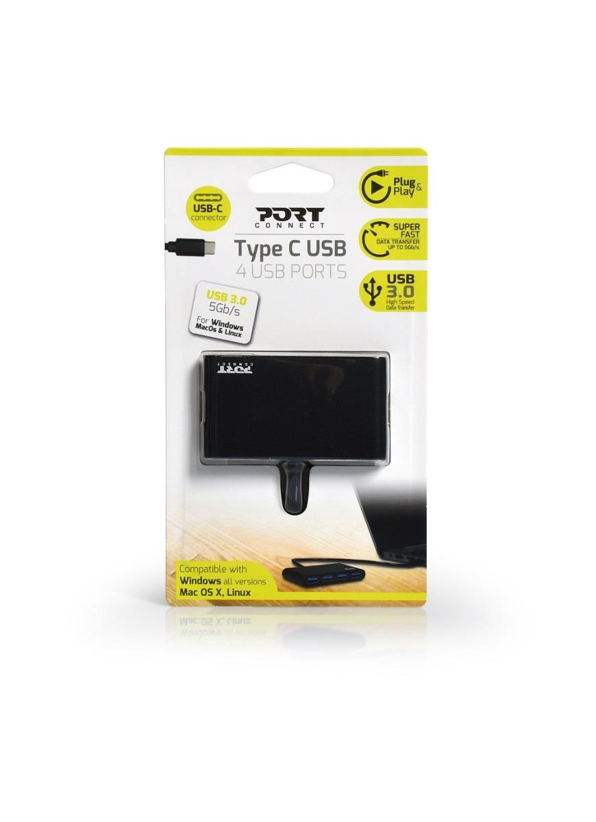 USB HUB 4 PORTS TYPE C thumbnail