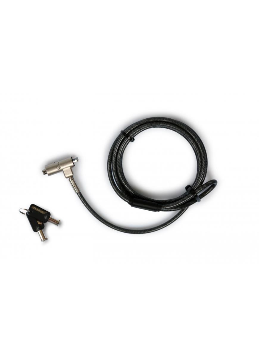 Port Nano Security cable for Ultrabook and devices with a Nano security slot; Slim size : 11mm keyed tubular barrel. Administrator / master key available separately thumbnail