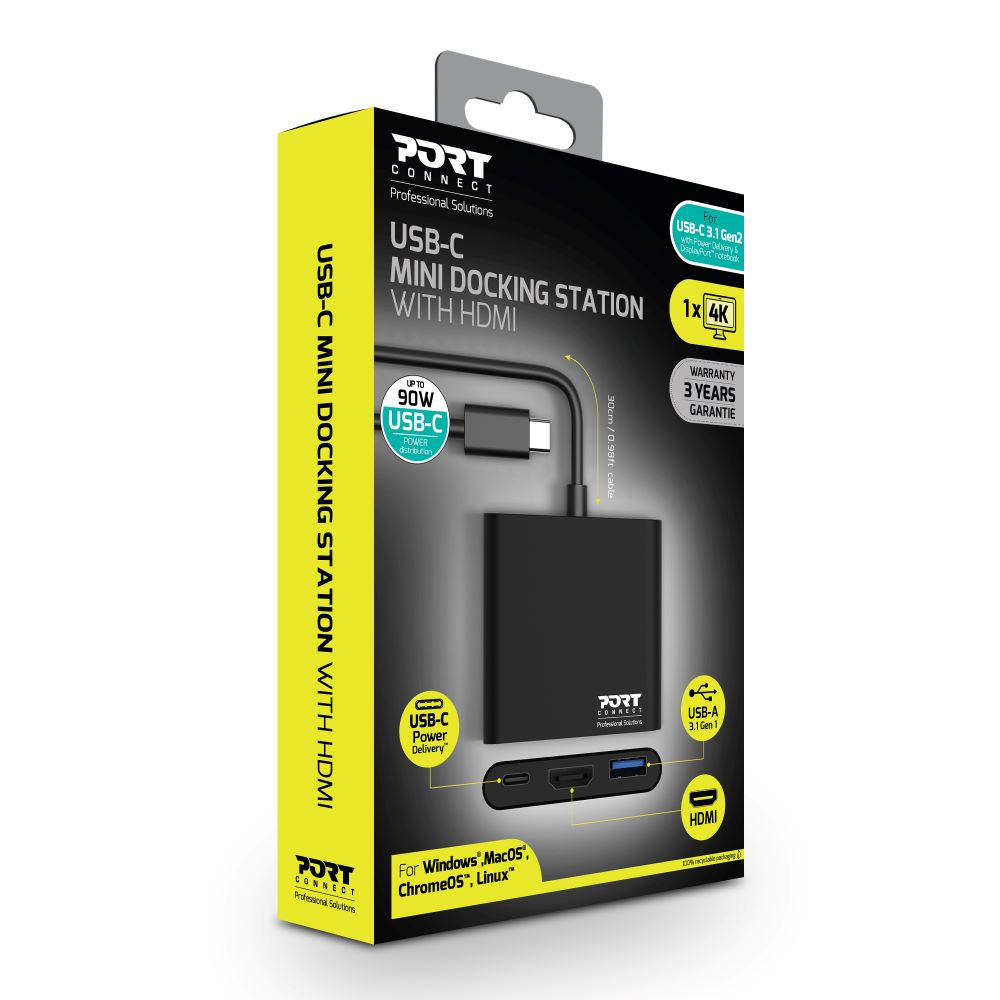DOCKING MINI TYPE C HDMI + USB3 thumbnail