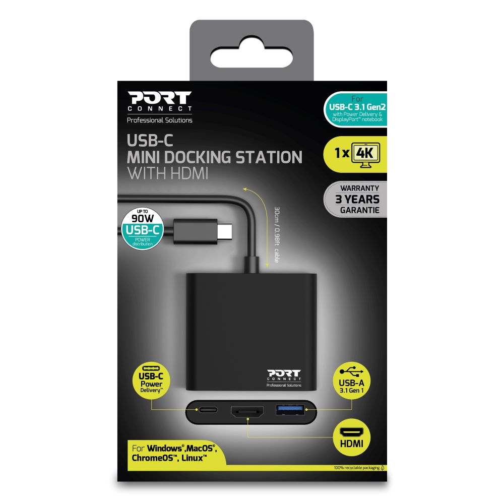 DOCKING MINI TYPE C HDMI + USB3 thumbnail