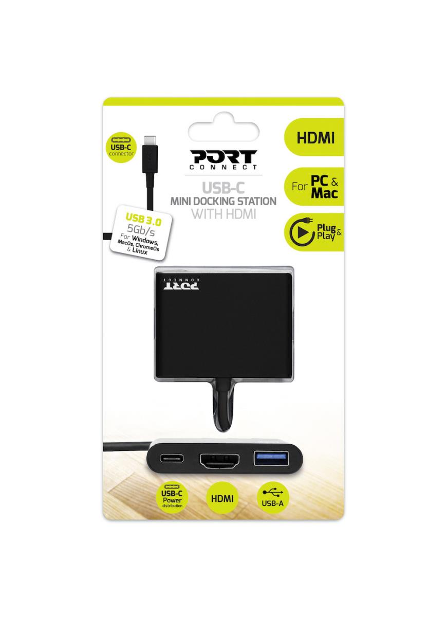 DOCKING MINI TYPE C HDMI + USB3 thumbnail