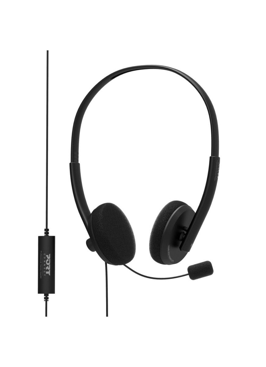Office Headset - Stereo - USB-a - Black - With Microphone thumbnail