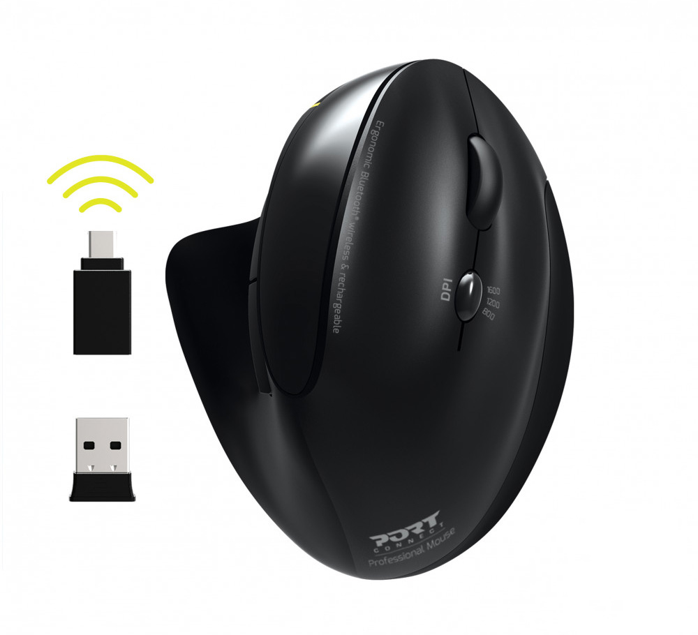 MOUSE ERGONOMIC RECHARGEABLE thumbnail
