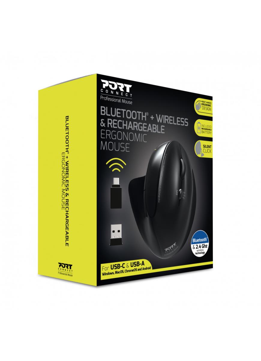 MOUSE ERGONOMIC RECHARGEABLE thumbnail