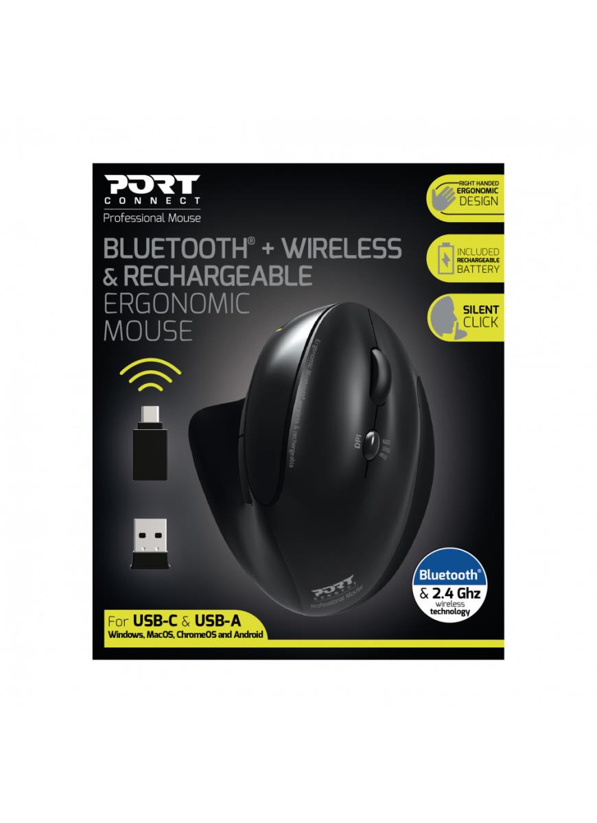 MOUSE ERGONOMIC RECHARGEABLE thumbnail