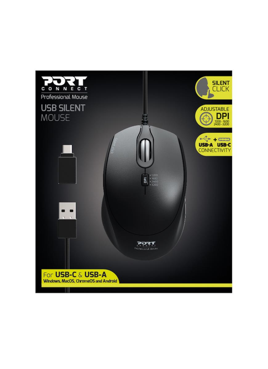 MOUSE OFFICE PRO SILENT WIRED thumbnail