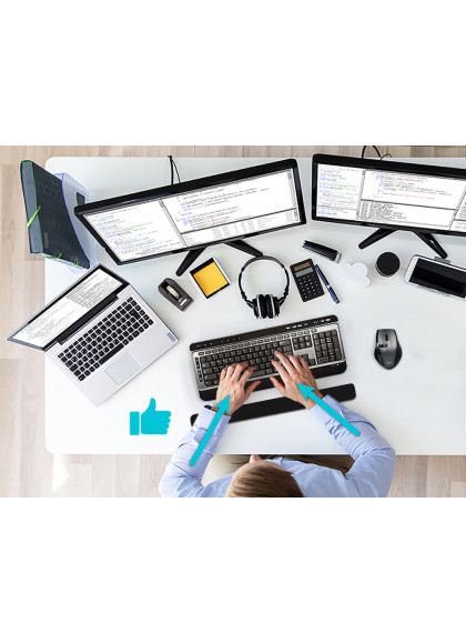 KEYBOARD PAD ERGONOMIC GEL thumbnail