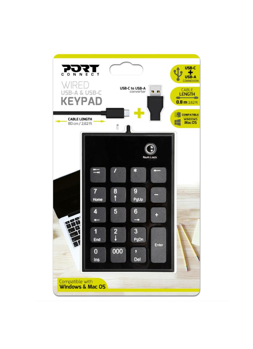 NUMERIC KEYPAD WIRED TYPE C thumbnail