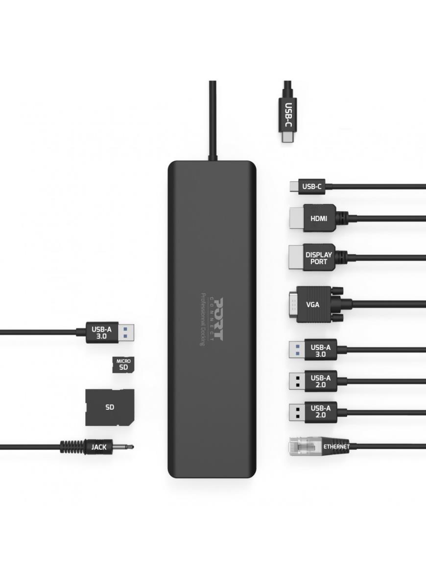 EU Product - Designs PORT connect TRAVEL 1X4K ++ - Dockingstation thumbnail