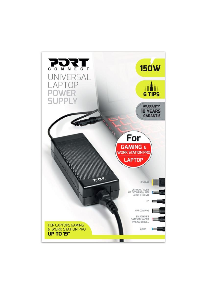 EU Product - Netzteil universal 150W Laptop Ladeger�t Gaming EU thumbnail