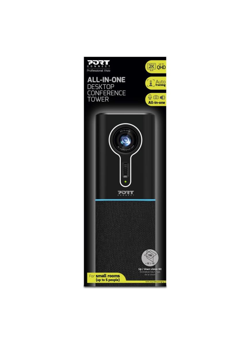 EU Product - Konferenzkamera 2K All-in-One mit Mikrofon & Speaker thumbnail