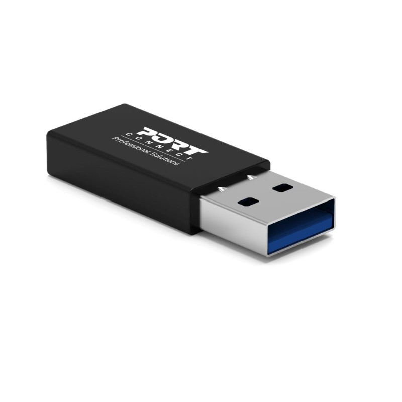 EU Product - Adapter USB-C auf USB-A 2er Pack Konverter schwarz thumbnail