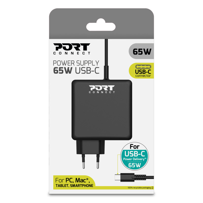 65w USB-C power supply uk 900097B-UK thumbnail