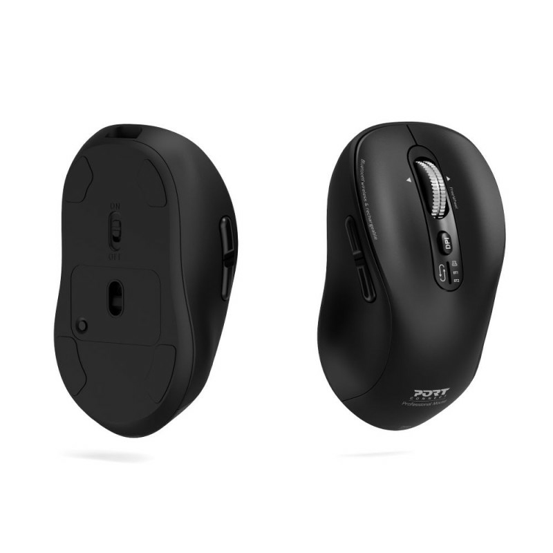 (New) Port Design - Black FreeWheel BLUETOOTH & WIRELESS & RECHARGEABLE EXPERT MOUSE 900707C thumbnail