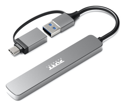 HUB USB 4 PORTS 3.0 SLIM COMBO thumbnail