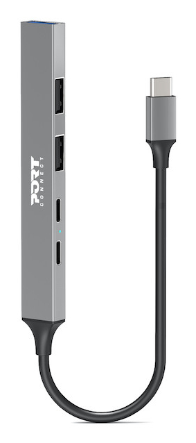 HUB USB 5 PORTS 3A + 1C + PD thumbnail