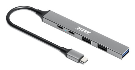 HUB USB 5 PORTS 3A + 1C + PD thumbnail