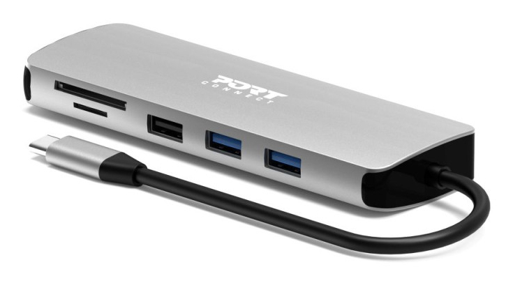 900164 PORT DESIGN 4K  USB-C 9 IN 1 DOCKING STATION thumbnail