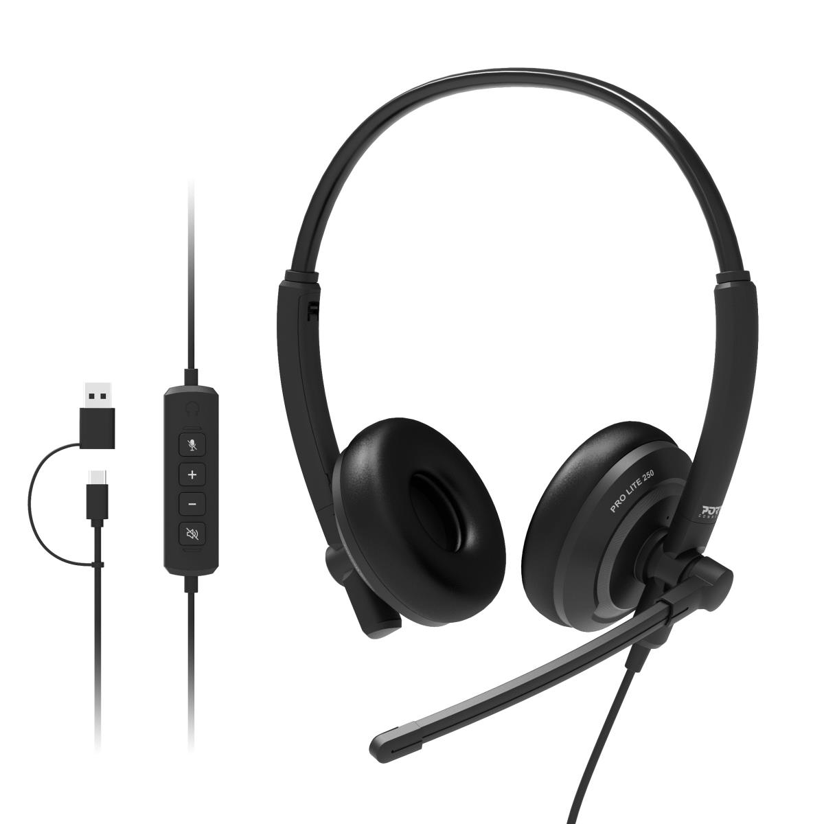 STEREO HEADSET WIRED USB OFFICE thumbnail