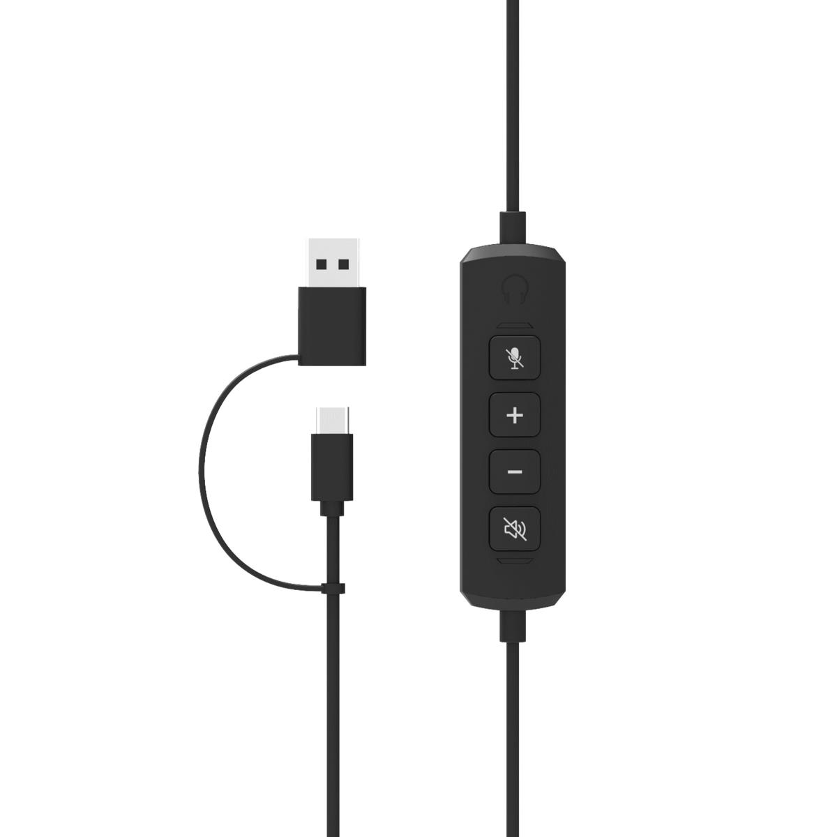 STEREO HEADSET WIRED USB OFFICE thumbnail
