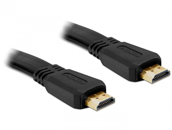 EU Product - HDMI Flachkabel Ethernet A -> A St/St 2.00m 4K thumbnail