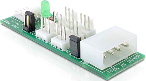 DeLOCK Distribution Board 6x fan 5V/12V interface cards/adapter thumbnail