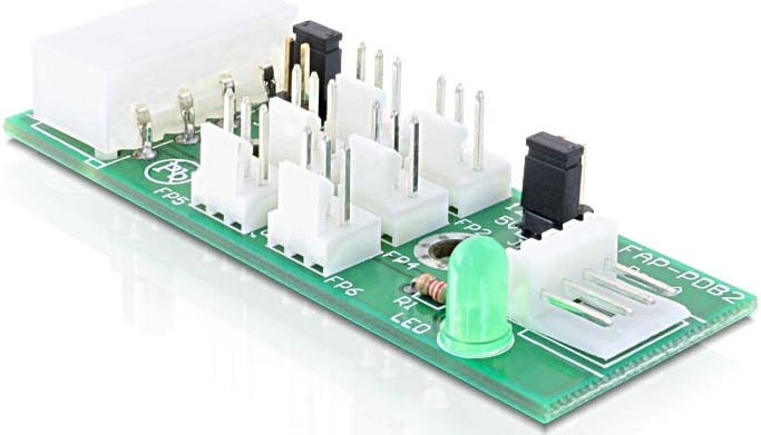 DeLOCK Distribution Board 6x fan 5V/12V interface cards/adapter thumbnail