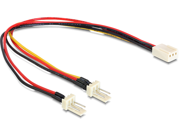 EU Product - Stromkabel 3pin -> 2x 3pin Bu/St 0.22m thumbnail