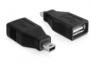 EU Product - USB Adapter A -> mini B Bu/St thumbnail