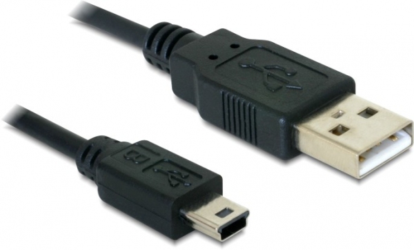 EU Product - USB Kabel Delock A -> Mini-B St/St 1.00m sw thumbnail
