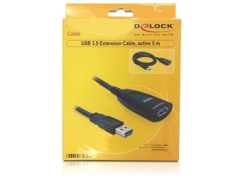 EU Product - USB3.0 Verl. A -> A St/Bu 5.00m aktiv thumbnail