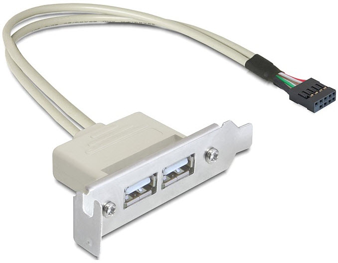 EU Product - Slotblech 2x USB A thumbnail