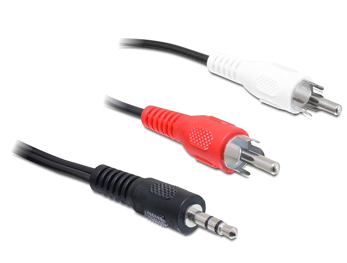 EU Product - Klinkekabel 3,5mm -> 2x Cinch St/St 1.50m thumbnail