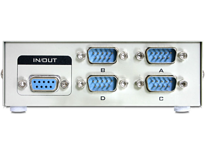 EU Product - D-Sub9 Switch 4 Eing�nge -> 1 Ausgang thumbnail