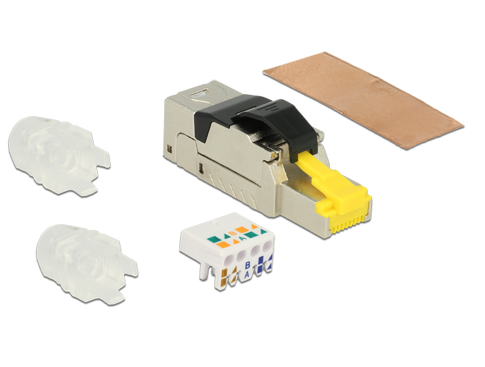 EU Product - RJ45 Stecker feldkonfektionierbar Cat.6A Metall thumbnail