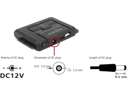 EU Product - SATA Konverter USB3.0 -> SATA 22Pin/IDE 40Pin/44Pin thumbnail