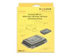 EU Product - SATA Konverter USB3.0 -> SATA 22Pin/IDE 40Pin/44Pin thumbnail