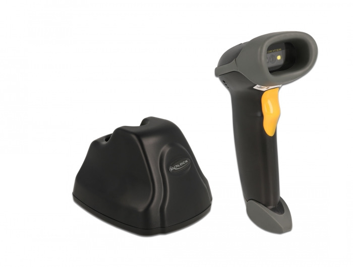 EU Product - 2,4 GHz Barcode Scanner 1D und 2D mit Ladestation thumbnail