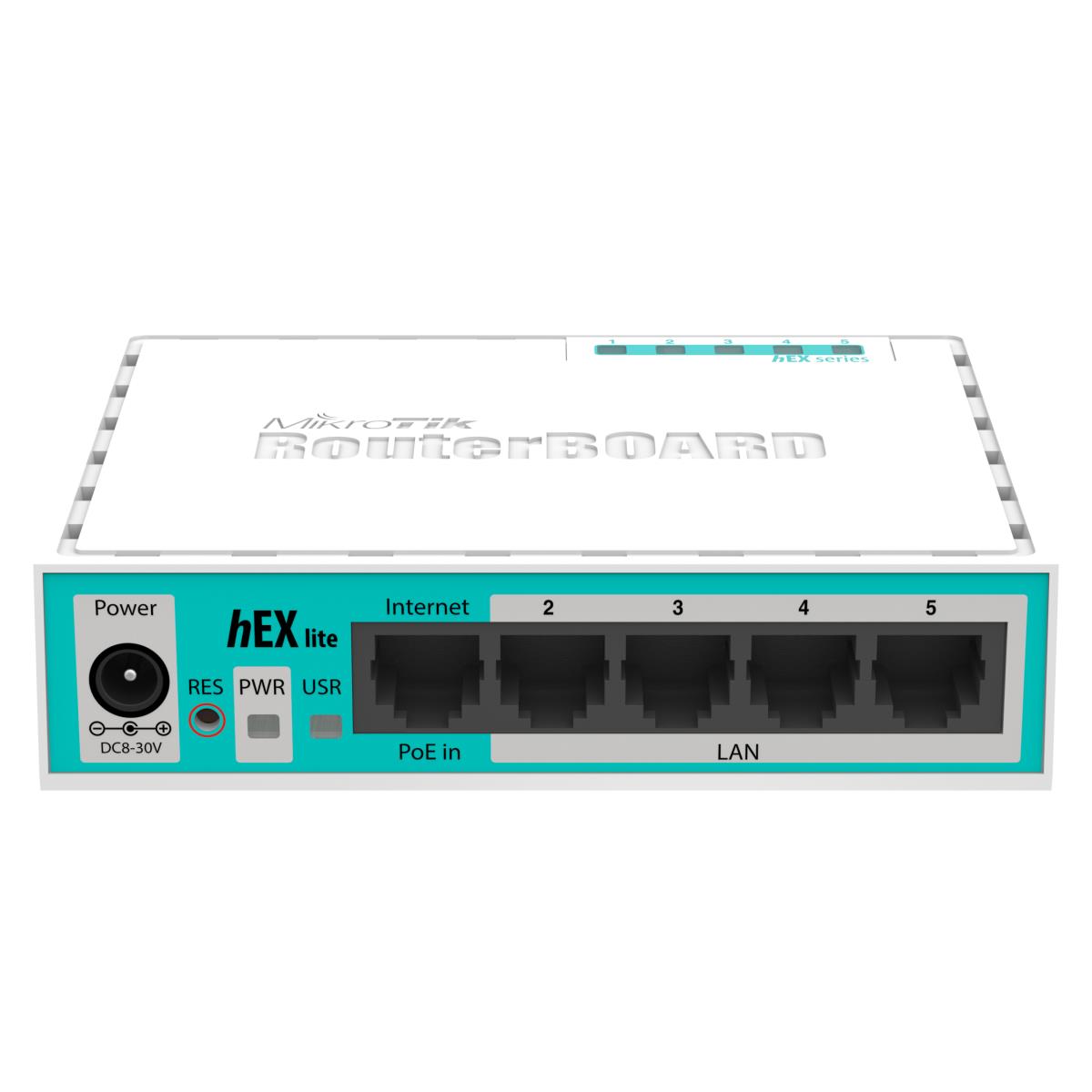 EU Product - RouterBOARD hEX lite RB750r2 - Router - Router - Mini-PCI thumbnail