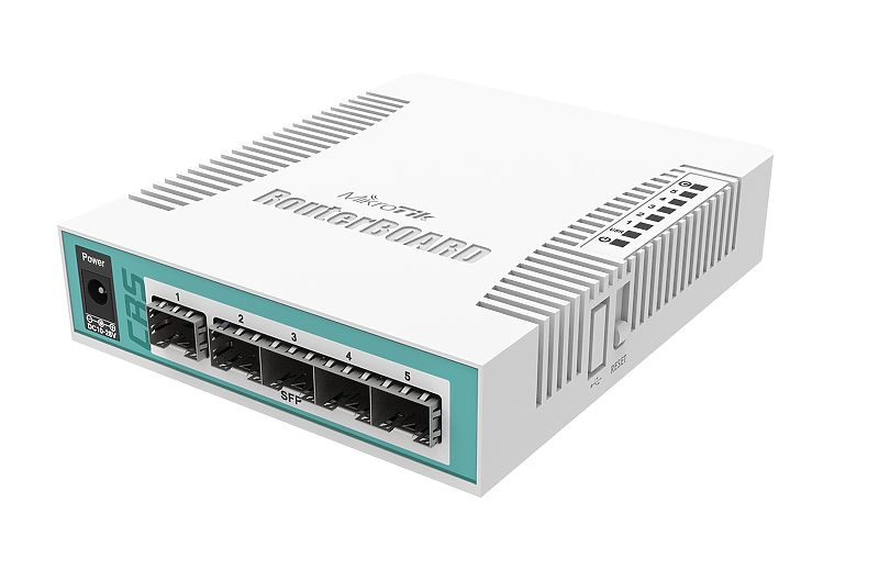 EU Product - Cloud Router Switch 106-1C-5S - Router - Fiber Optic thumbnail