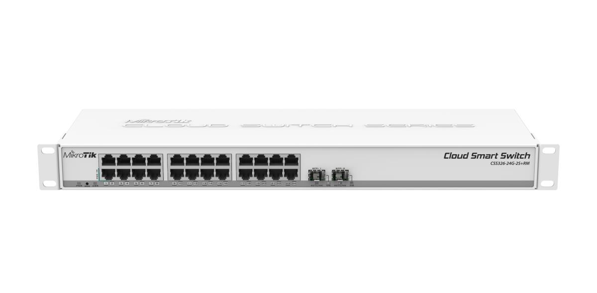 EU Product - Cloud Smart Switch 326-24G-2S+RM - CSS326-24G-2S+RM - Switch - Copper Wire thumbnail