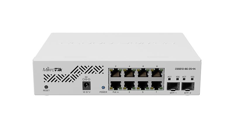 EU Product - Cloud Smart Switch 610-8G-2S+in - CSS610-8G-2S+in - Switch - Copper Wire thumbnail
