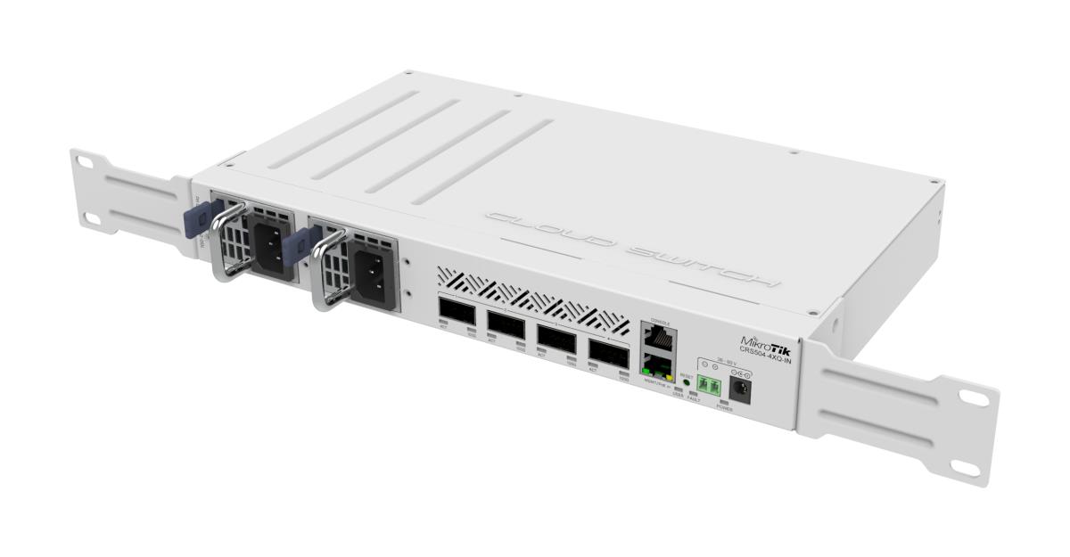 EU Product - Cloud Router Switch 504-4XQ-in - CRS504-4XQ-in - Switch - 0.1 Gbps thumbnail