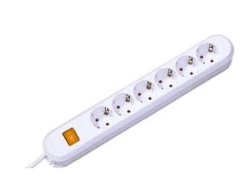 EU Product - Smart - Steckdosenleiste - Ausgangsanschlsse 6 Stromversorgung - Power Strip thumbnail