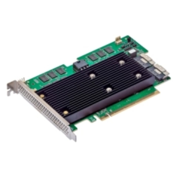 EU Product - BROADCOM - MegaRAID 9670-24i - Speichercontroller (RAID) 24 Sender/Kanal SATA 6Gb/s / SAS 24Gb/s / PCIe 4.0 (NVMe) RAID RAID 0 1 5 6 10 50 60 PCIe 4.0 x8 thumbnail