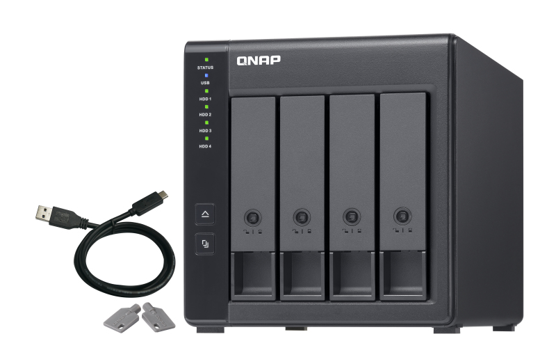 EU Product - TR-004 - Festplatten-Array - - 4 Schchte SATA-300 - Disk array - DAS thumbnail