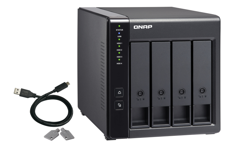 EU Product - TR-004 - Festplatten-Array - - 4 Schchte SATA-300 - Disk array - DAS thumbnail