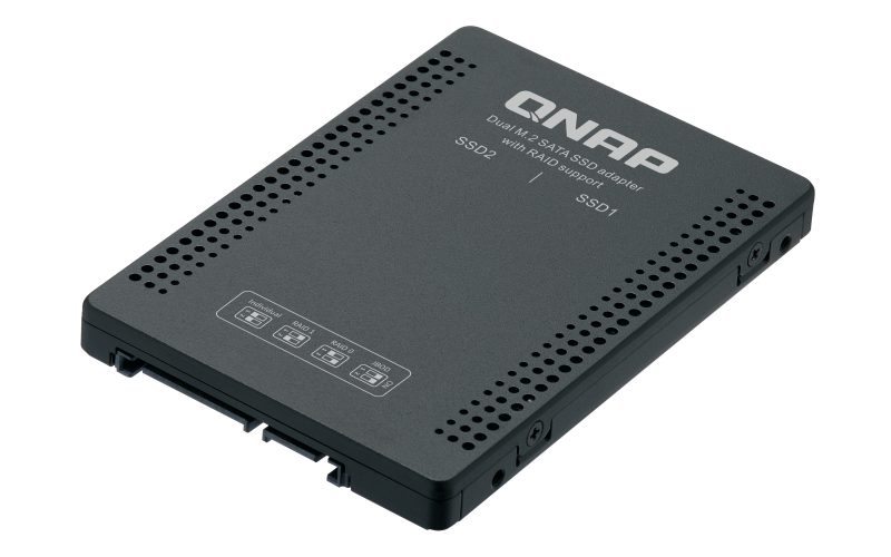 Dual M.2 SATA SSD to 2.5in SATA RAID Adapter Converter - 2 x M.2 2280 SSD to 3.5in SATA Adapter thumbnail