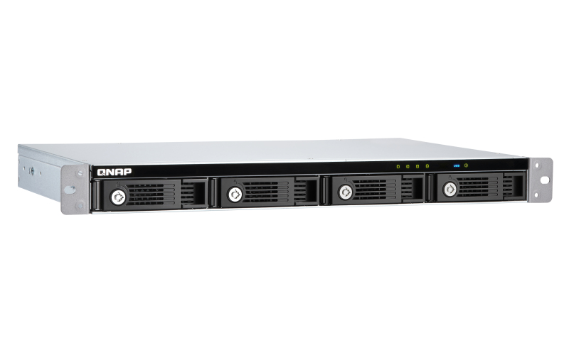 EU Product - - TR-004U - Festplatten-Array - 4 Sch�chte (SATA-300) USB 3.1 Gen 1 (extern) Rack einbauf�hig 1U thumbnail