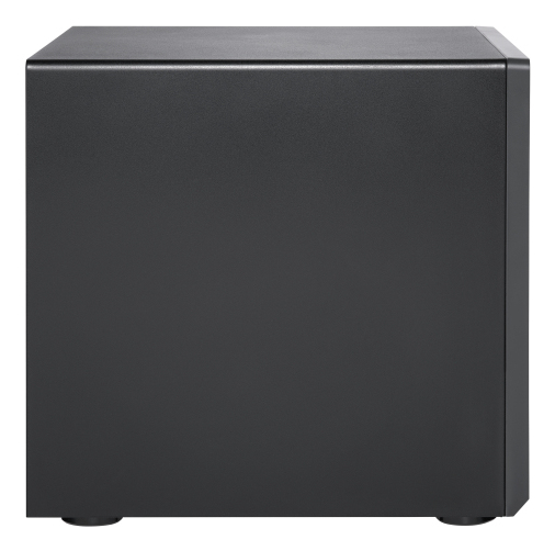 16-bay desktop SATA JBOD expansion unit with a QXP-1600eS PCIe SATA host card and 4 SFF-8088 to SFF-8644 SAS/SATA 6Gb/s external cables. thumbnail